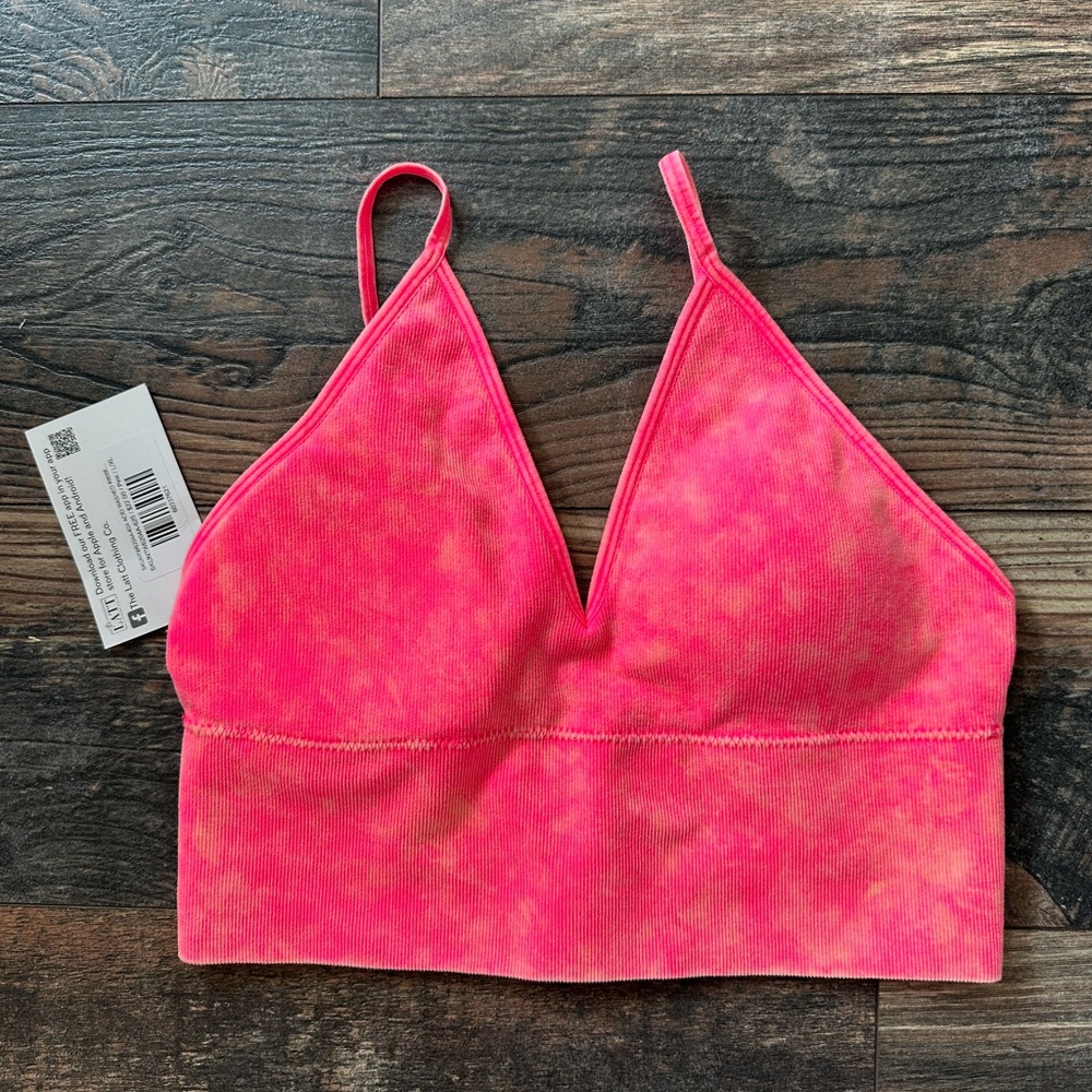 Vibrant Pink Bralette with Padding